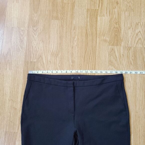 HALOGEN | Kick Flare Knit Ankle Pants - size 16 in Black - Picture 7 of 11